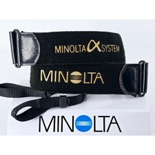 Near MINT Minolta Camera Strap Gold a System for Dynax Maxxum SLR Japan