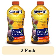  2 pack Amazin Prune Juice, 64 Fl. Oz.