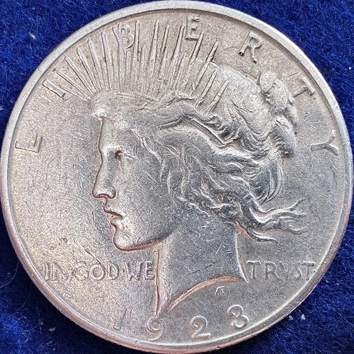 1923-S Peace Silver Dollar VF