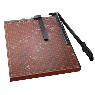 Paper Cutter Heavy Duty 18'' Cut Length Professional Large Paper Cutter 12-She...