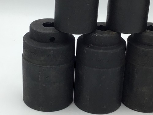 Snap-on 1/2" Drive SAE Impact Socket Set SIM 9pcs 1 1/16 - 1 9/16 - Picture 2 of 9
