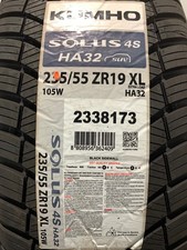 2 New 235 55 19 Kumho Solus 4s Ha32 Suv Extra Load All Season Tires
