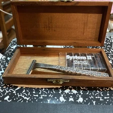 Vintage Schick Super II Classic Woman's Razor  International Silver Plated +BOX