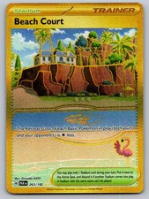 Beach Court #263 Prices | Pokemon Paradox Rift | Pokemon Cards