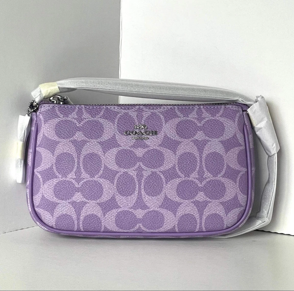 Coach Purple Signature Handbag for sale | eBay