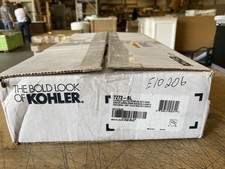 Kohler Clearflo 7272-BL Blotted Overflow Bath Drain Matte Black