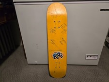 Wee Man Signed Skateboard Autograph 5Boro Aaron Suski 2002 Jackass Jason Acuña
