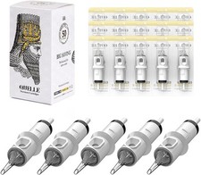 HAWINK Tattoo Cartridges Needles 50Pcs Mixed 10 Bugpin RL, 50pcs-bugpin Rl