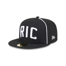 Men's-New Era  Black Richmond Flying Squirrels Theme Nights 59FIFTY Fitted Hat