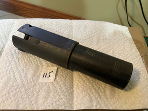 ERICKSON STRAIGHT SHANK SPADE DRILL ADAPTOR HOLDER COOLANT FED # 115