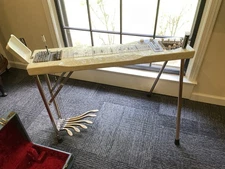 Harlin Brothers Multi-Kord, 8 String, 6 Pedals, w/Case and Tools