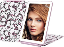 Hello Kitty Touch Pad Mini Makeup Mirror With Led Usb - Travel Friendly