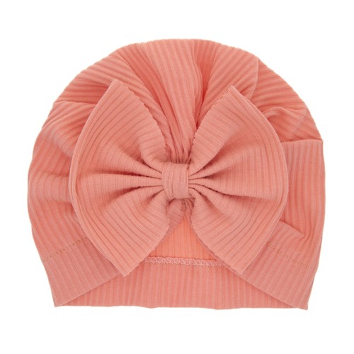 7 PCS Baby Boy Girl Kid Cotton Striped Stretch Beanie Hats Elastic Turban Caps - Picture 10 of 12