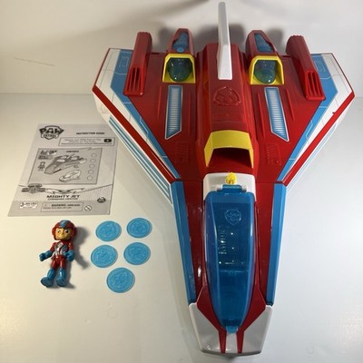 Paw Patrol Super Paws 2-in-1 Transforming Mighty Pups Jet Command Control Center
