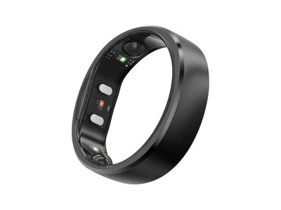 Ringconn Gen 2 Smart Ring Matte Black Size 11 NEW SEALED