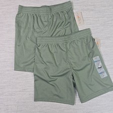 Garanimals Toddler Shorts 4T 2 Pack Athletic Play Shorts Set Olive Green...