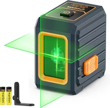 Laser Level,  CM-G01 Self-Leveling Green Cross Line Laser, 100Ft Range, 4 Bright