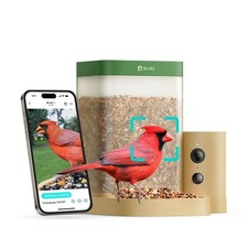 Birdfy Smart Bird Feeder with Camera for Rookie, Camera Bird Feeder Dual Nigh...
