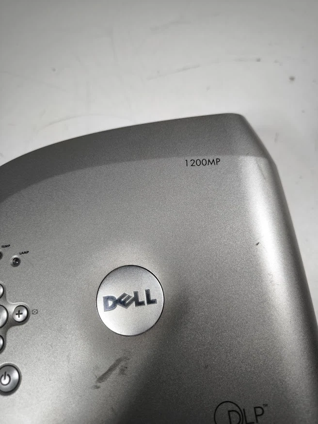 Dell 1200MP DLP Projector - For Parts, Signs of Use - Image 3 of 4