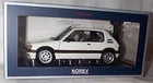 1:18 Scale Norev 184842 Peugeot 205 GTi 1.9 Meije White 1989 Die Cast Model Car