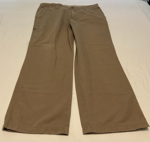 Columbia Sportswear Mens Regular Fit Utility Pants Tan Khaki 36x32, Cargo Style