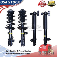 4PCS Front & Rear Shock Struts Assys w/CDC Fit Cadillac XT5 GMC Acadia 2016-2020