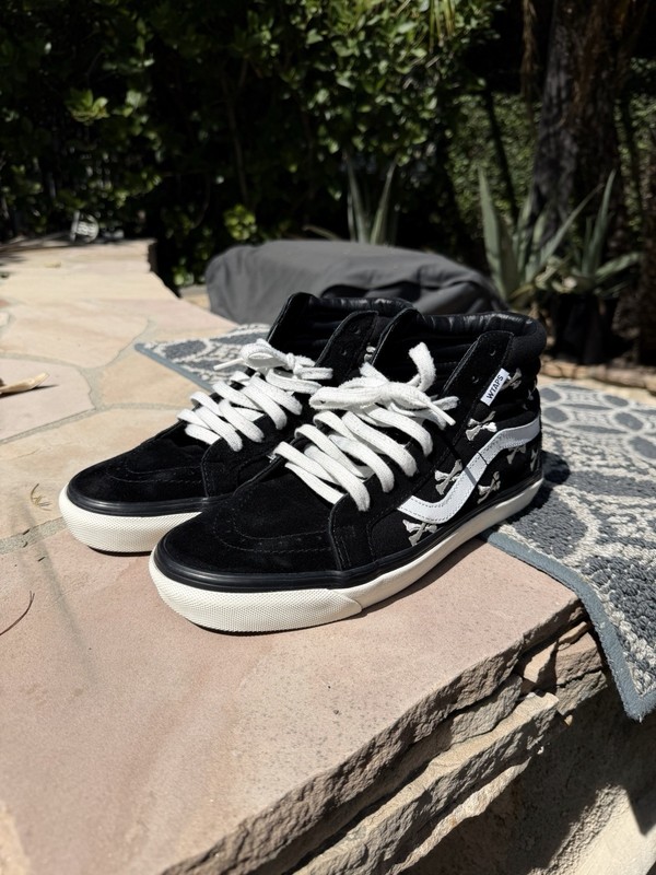 VANS WTAPS Sk8-Hi Crossbones Mens Size 8.5