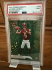 2024 Donruss Elite Jayden Daniels Green Disco #165 RC PSA 9