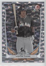 2014 Bowman Draft Silver Ice Justin Twine #DP41 1h5