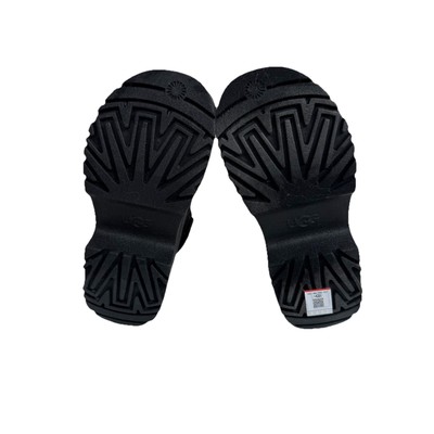 UGG GOLDENRISE BLACK STRAPPY PLATFORM SANDALS US 8 / EU 39 / UK 6