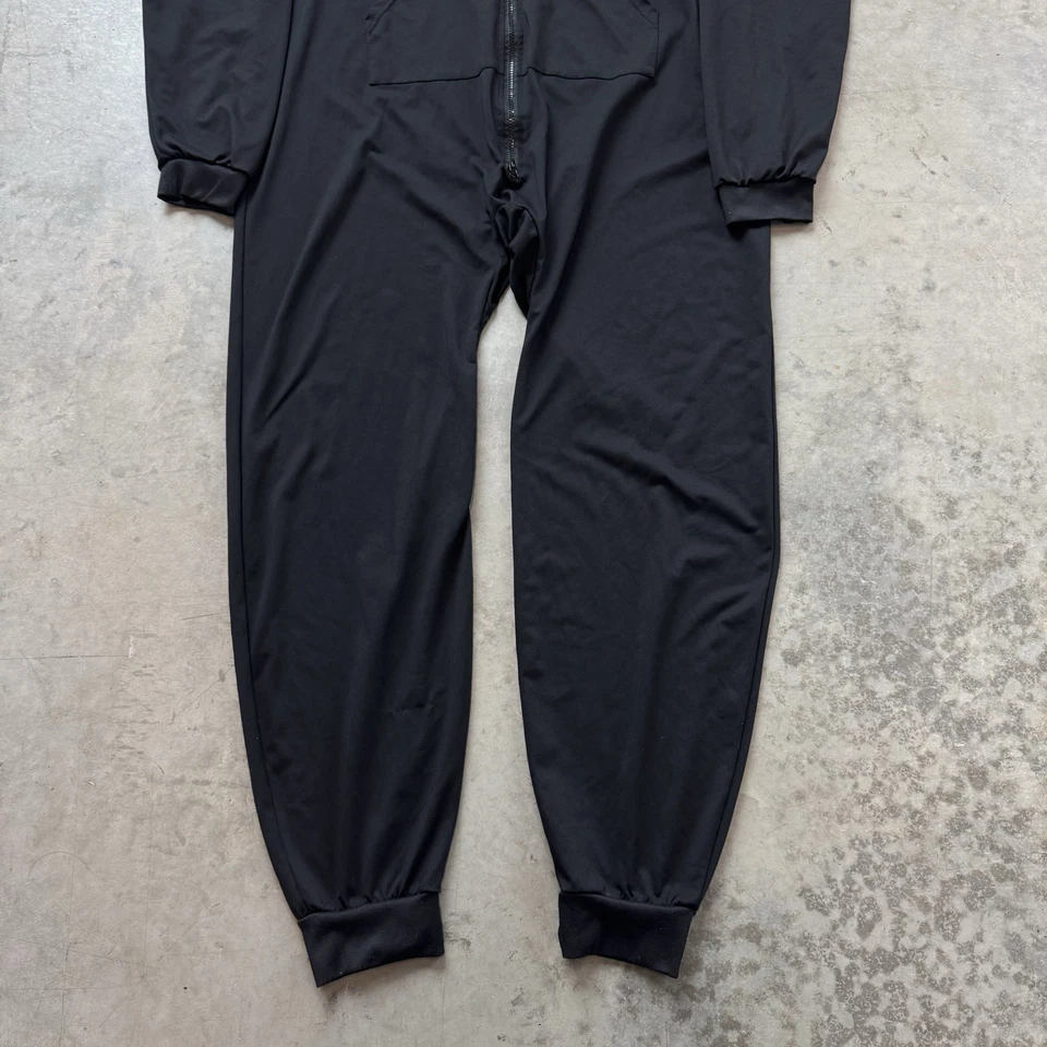 Rhett and Link Mythical Society 连帽连体连身裤黑色成人 XL - 4XL — 第 3/4 张图片