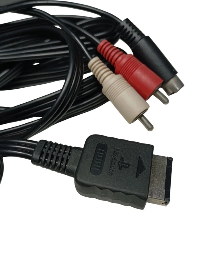 HORI 3 Meter S Video Cable for Sony Playstation ps 1 2 3 PS1 PS2 PS3 PSX - Image 2 of 4