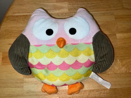 plush owl pillow