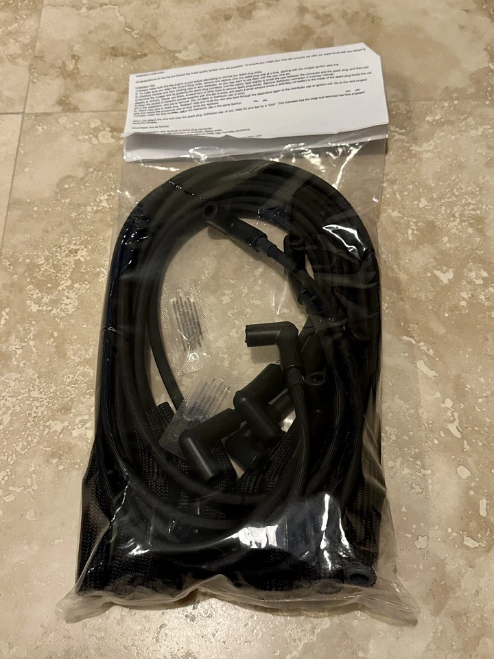 Cables de bujía para Dodge Viper | Cables de calidad negro V10 | GEN2 1996-2002 Foto 2 de 3