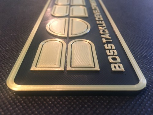 Badge Emblem Logo For BOSS Tackle Developments Angling Fishing Seat Box Seatbox - 第 9/10 張圖片