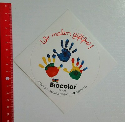 Aufkleber/Sticker: Biocolor GmbH (150816182)