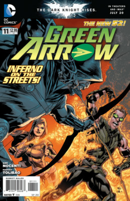 Green Arrow (2011) #  11 (5.0-VGF) 2012