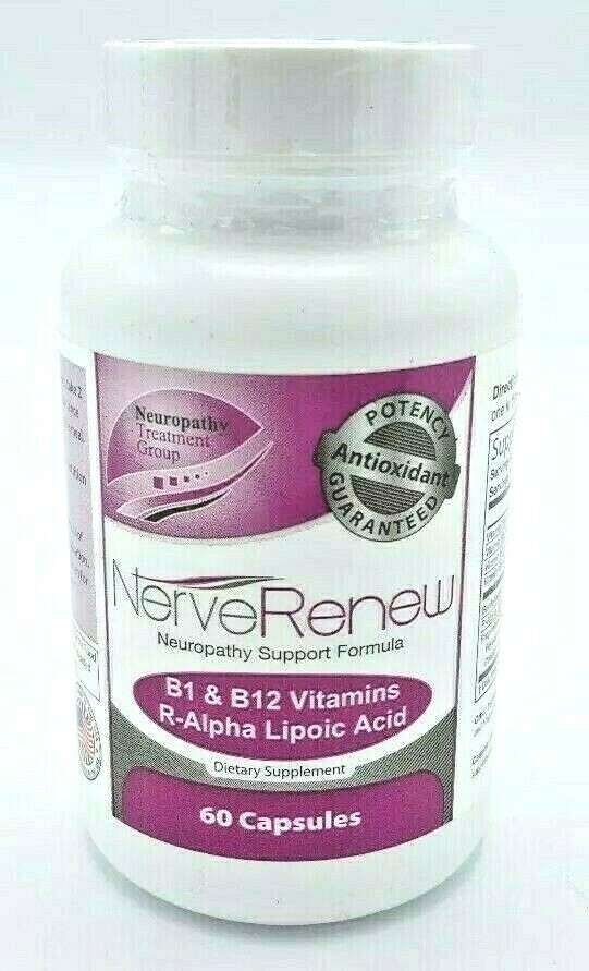Nerve Neuropathy Relief Repair Renew LIFE RENEW B1 B12 Vita RAlpha 60