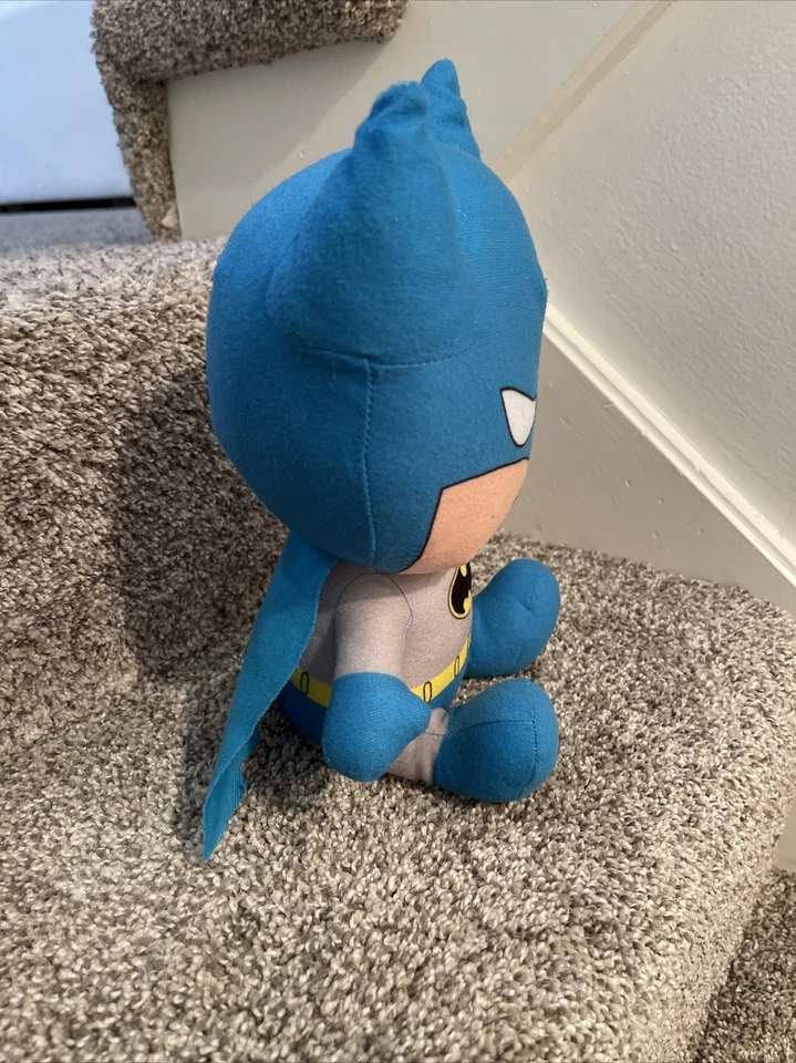 Peluche Batman DC Comics Liga de la Justicia Originales Bebé 10" Azul Juguete Fábrica Foto 4 de 4
