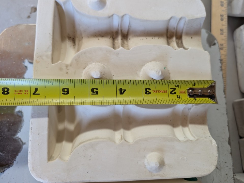 Candlesticks Vintage Slip Casting Ceramic Mold eBay