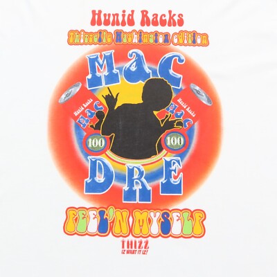 Vintage Mac Dre Thizelle Washington Shirt Rap Tee Thizz Hunid