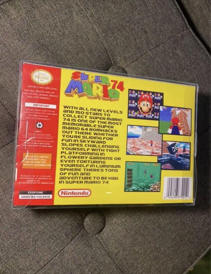 Super Mario 74 Nintendo 64