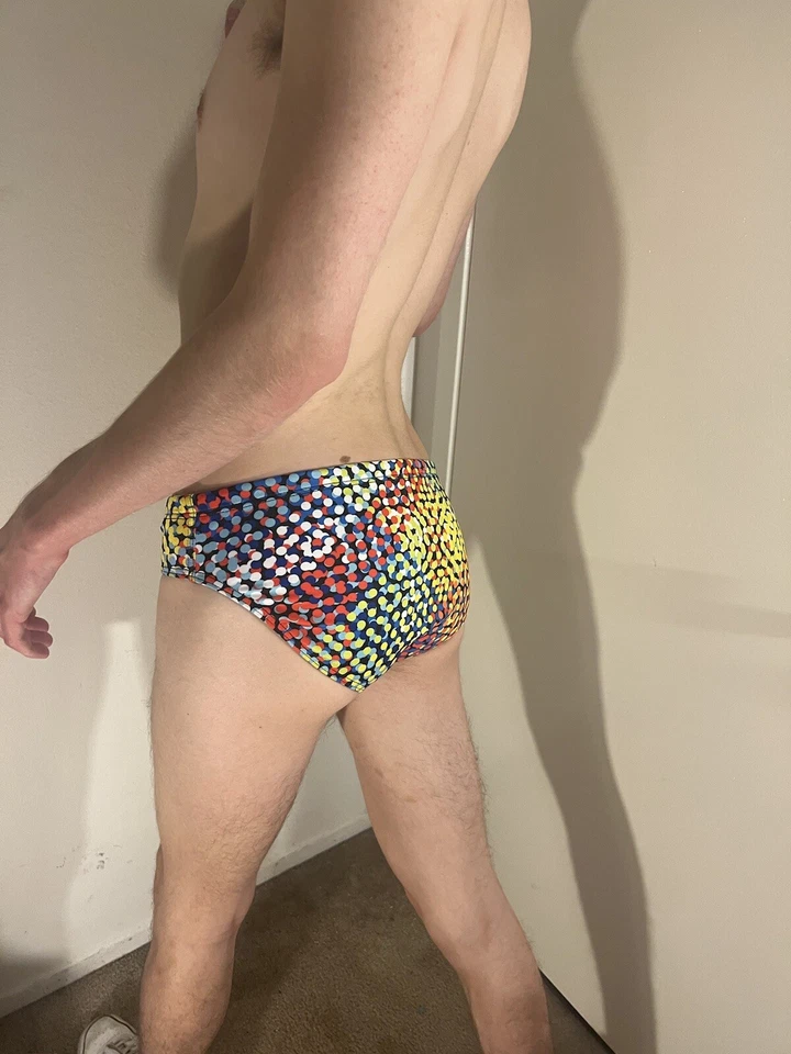 terno polo aquático Trunks speedo 34 TURBO maiô de treinamento forrado duplo - Imagem 3 de 3