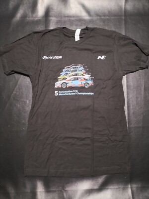 2025 Hyundai Racing Promo T-Shirt Size Medium (M) NWOT