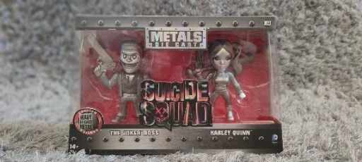 Jada Metals Die Cast DC Comics Suicide Squad The Joker Boss & Harley Quinn Figs. - Image 4 of 4