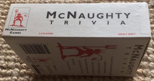 Mc Naughty Adult Naughty Trivia Game, 2-4 Players, Adults Only, New Unused - 第 7/7 張圖片