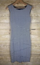 White House Black Market sz 4 Sleeveless Pencil Sheath Dress NO BELT