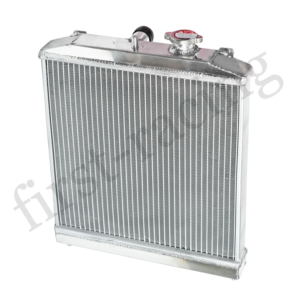 2Row 34mm Aluminum Radiator Shroud Fan For 92-00 Honda Civic Del Sol EK Integra — 第 4/4 张图片