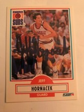 Jeff Hornacek - Autographed Signed Basketball Card - 1990 Fleer #147 - Suns