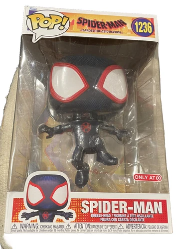 Funko Pop Spider-Man Across the Spider-Verse  Jumbo 10” 1236 Target Exc NIB